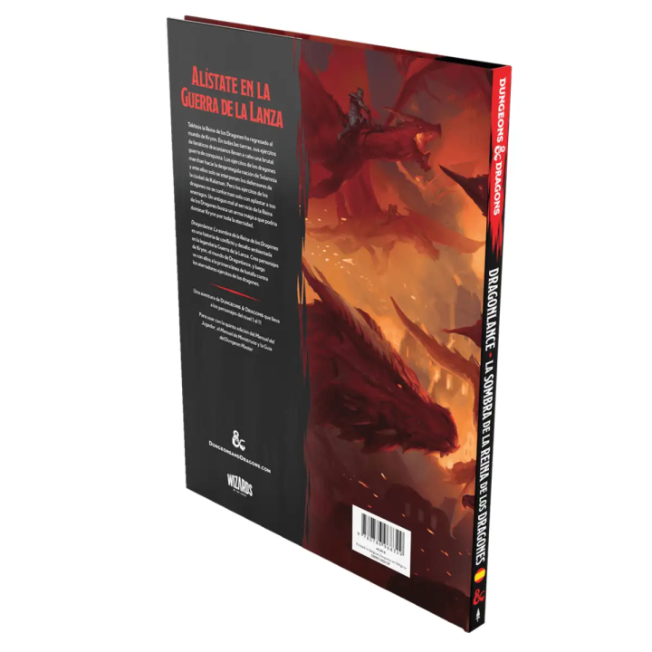La Sombra de la Reina de los Dragones Dragonlance Dungeons & Dragons (Castellano)
