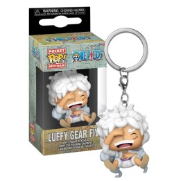 Pocket Pop Keychain Luffy Gear Five One Piece