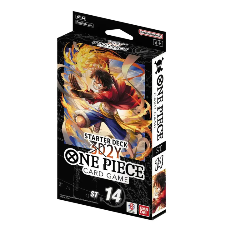 Starter Deck Black 3D2Y One Piece Card Game ST14