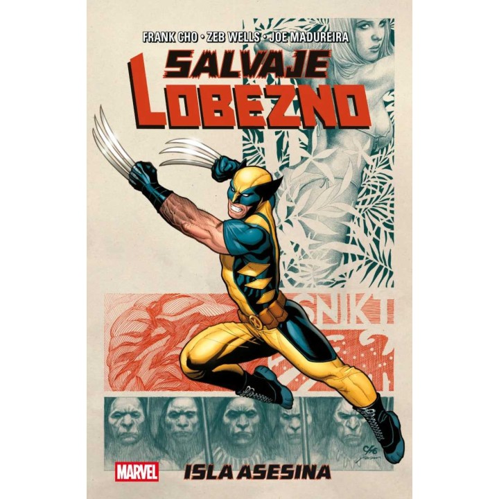 Salvaje Lobezno Isla asesina Marvel Essentials