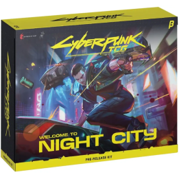 Beta Prerelease Kit Welcome to Night City Cyberpunk TCG