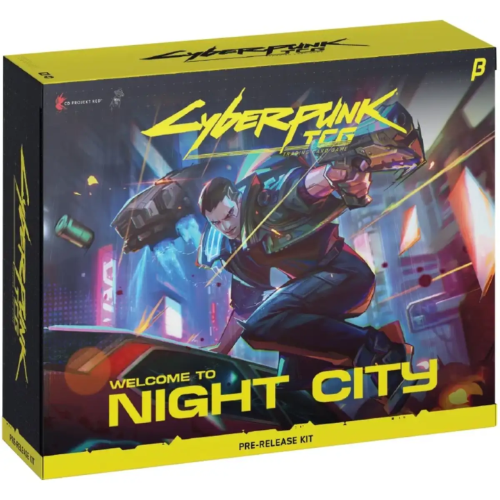 Beta Prerelease Kit Welcome to Night City Cyberpunk TCG