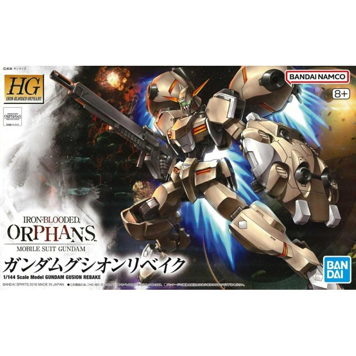 Hg Gundam Gusion Rebake Iron Blooded Orphans 1/144