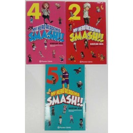 My Hero Academia Smash 02, 04 y 05 ( Segunda Mano)