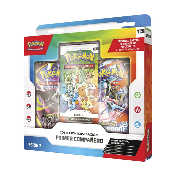 Colección Ilustración Primer Compañero Serie 3 Pokémon TCG (Castellano)