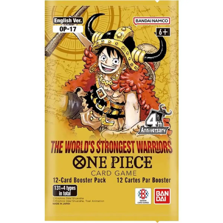Booster Box The World s Strongest Warriors One Piece Card Game OP17 (English)
