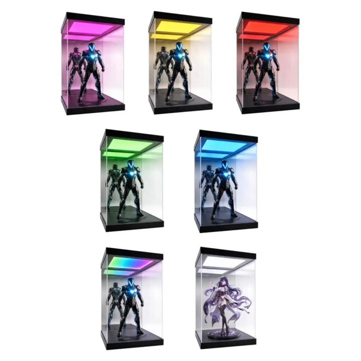 Display Case Hero Stage Shine and Slide Acrylic 1/6