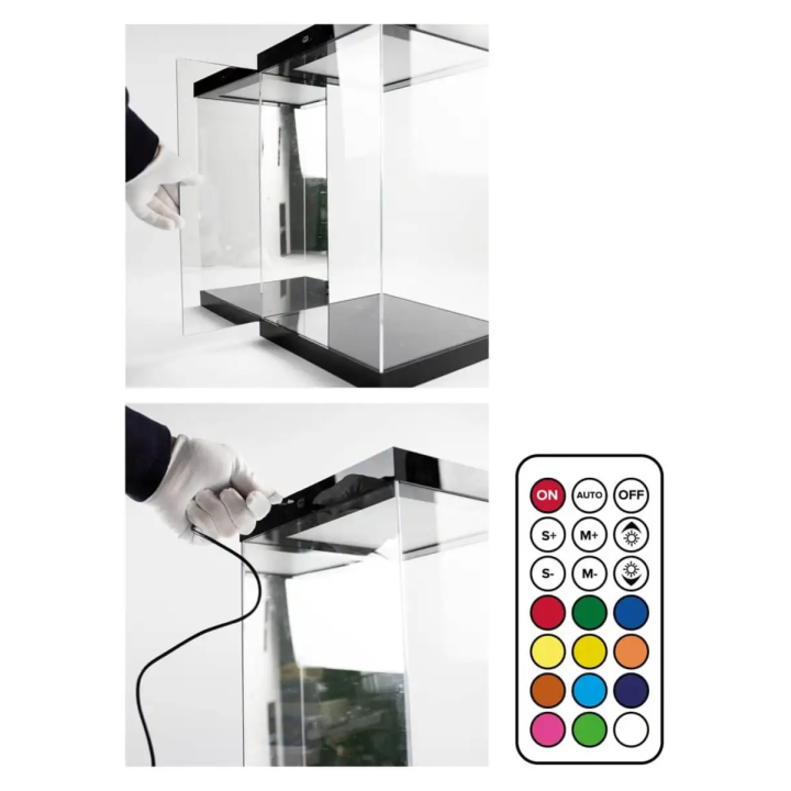 Display Case Hero Stage Shine and Slide Acrylic 1/6
