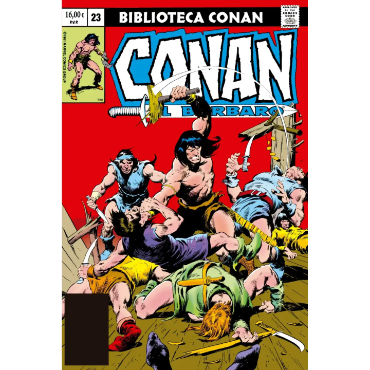 Conan el Bárbaro 23 Biblioteca Conan