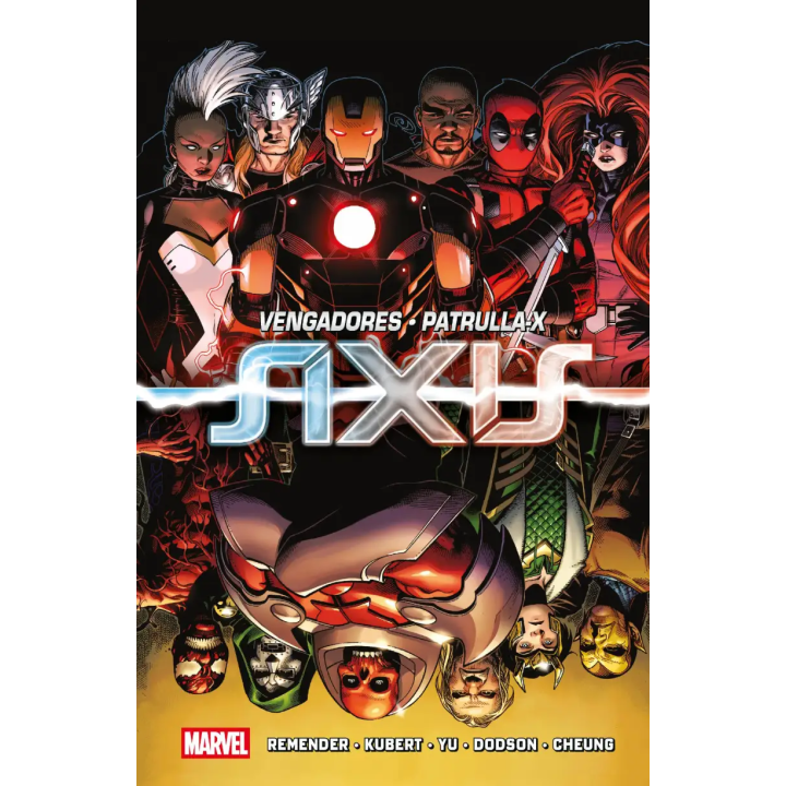 Vengadores Patrulla X Axis Marvel Essentials