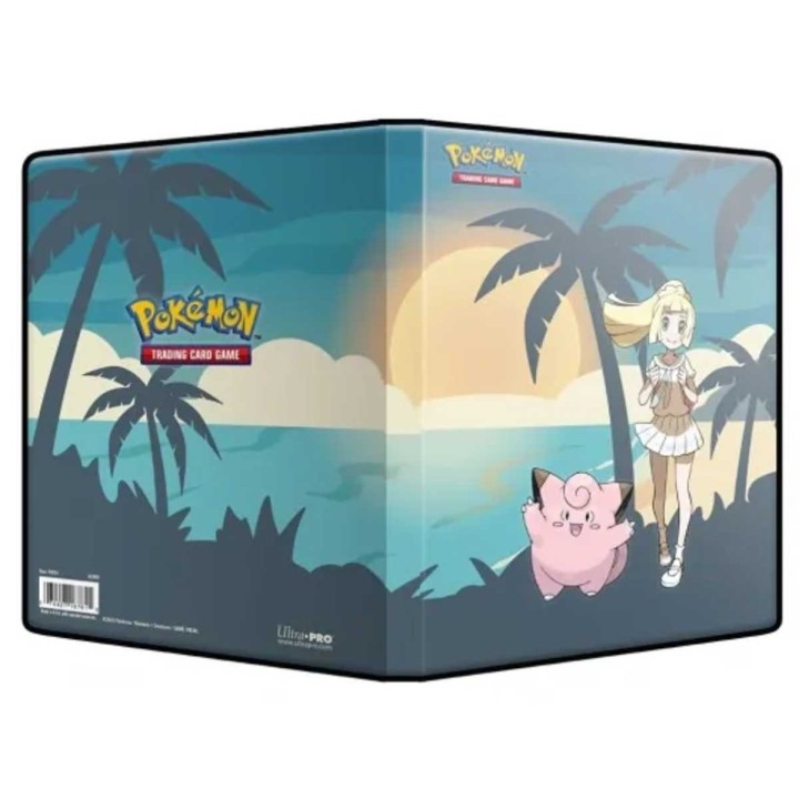 4 Pocket Portfolio Lillie and Clefairy Pokemon TCG Ultra Pro