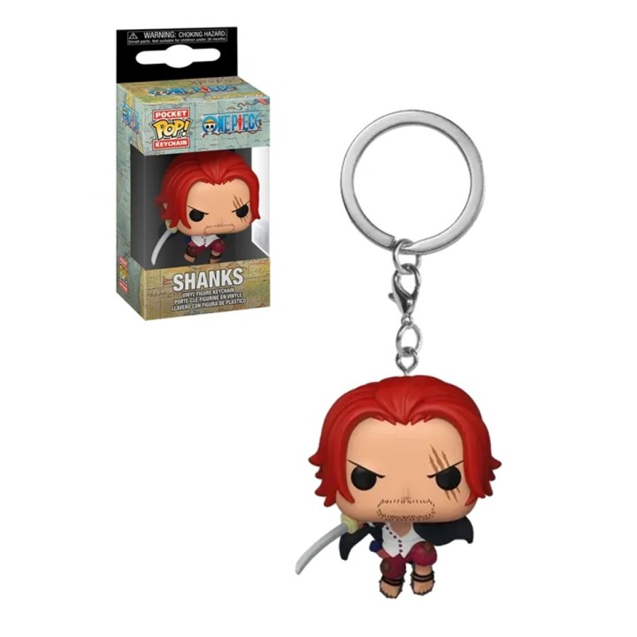 Pocket Pop Keychain Shanks One Piece