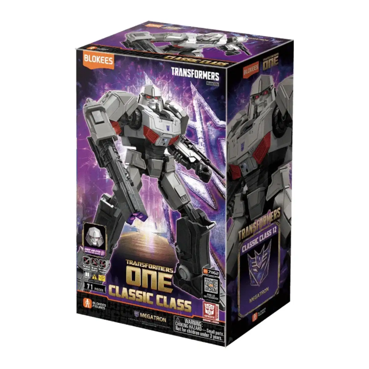 Megatron Classic Class 12 Transformers One Blokees