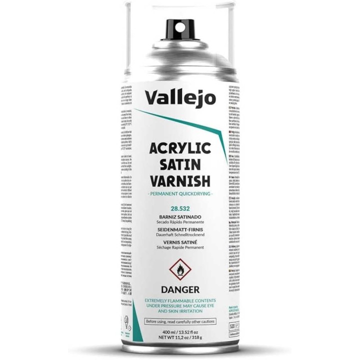 Acrylic Satin Varnish Vallejo - 28532