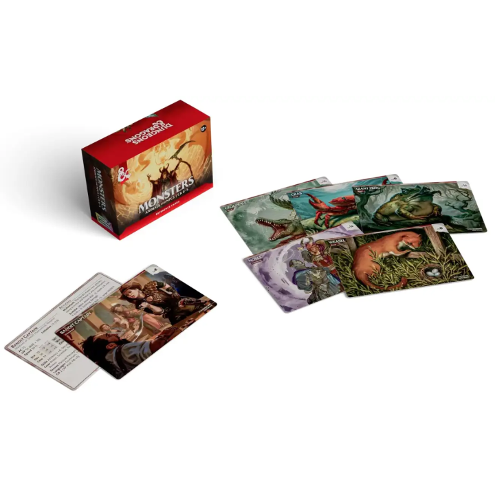Reference Cards Monsters Animals and NPCS CR 0 - 5 Dungeons & Dragons (Inglés)