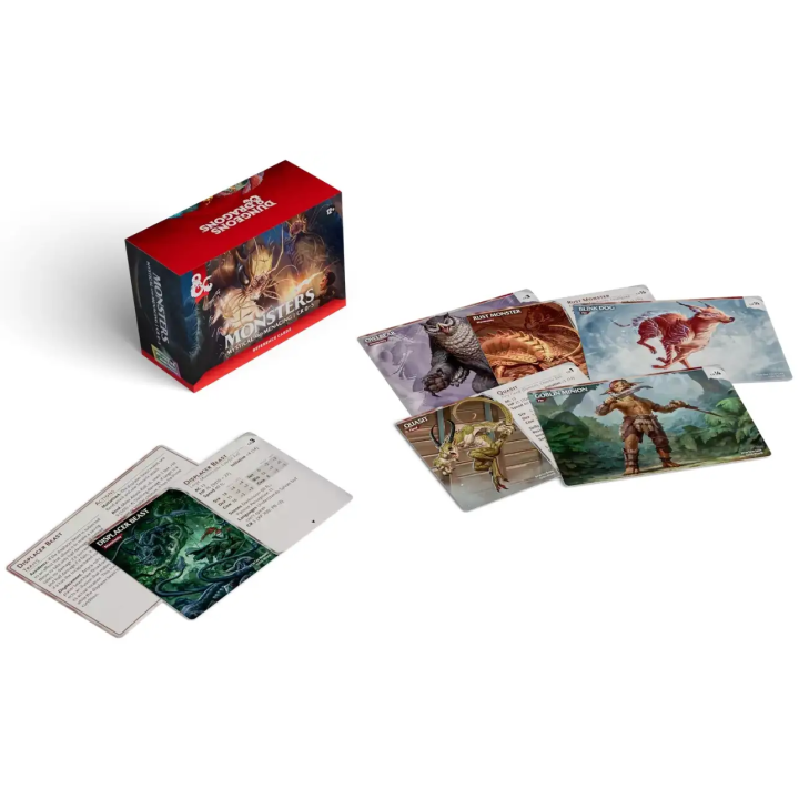 Reference Cards Monsters Mystical and Menacing CR 0 - 5 Dungeons & Dragons (Inglés)