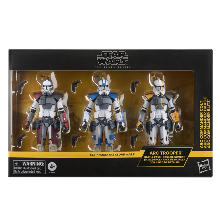 Arc Commander Havoc - Colt - Blitz Art Trooper Battle Pack Star Wars The Clone Wars Star Wars The Black Series