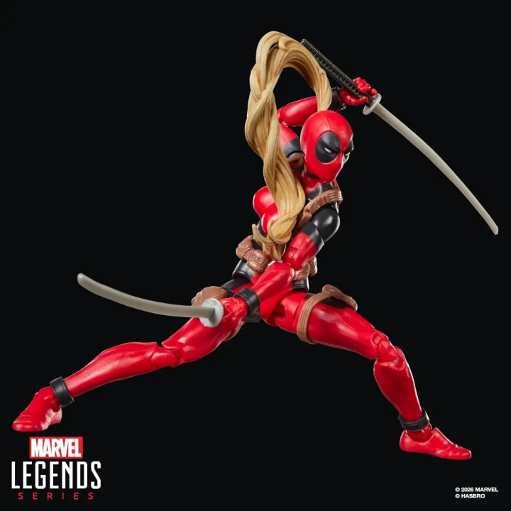 Lady Deadpool Build a Figure Marvel Legends Series