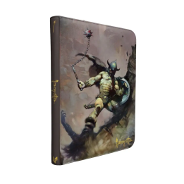 9 Pocket Zippered Pro Binder 360  Frazetta Ultra Pro
