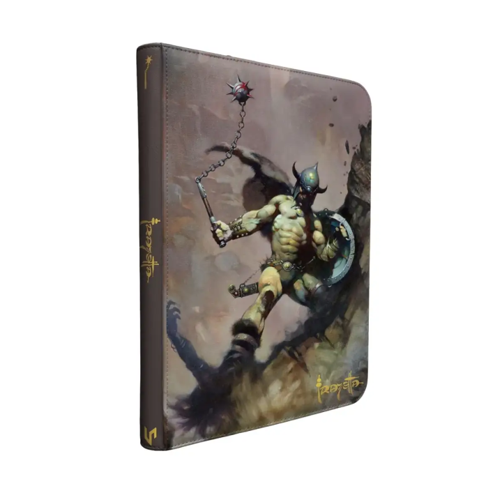 9 Pocket Zippered Pro Binder 360  Frazetta Ultra Pro