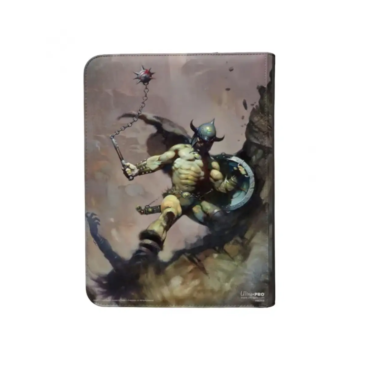 9 Pocket Zippered Pro Binder 360  Frazetta Ultra Pro