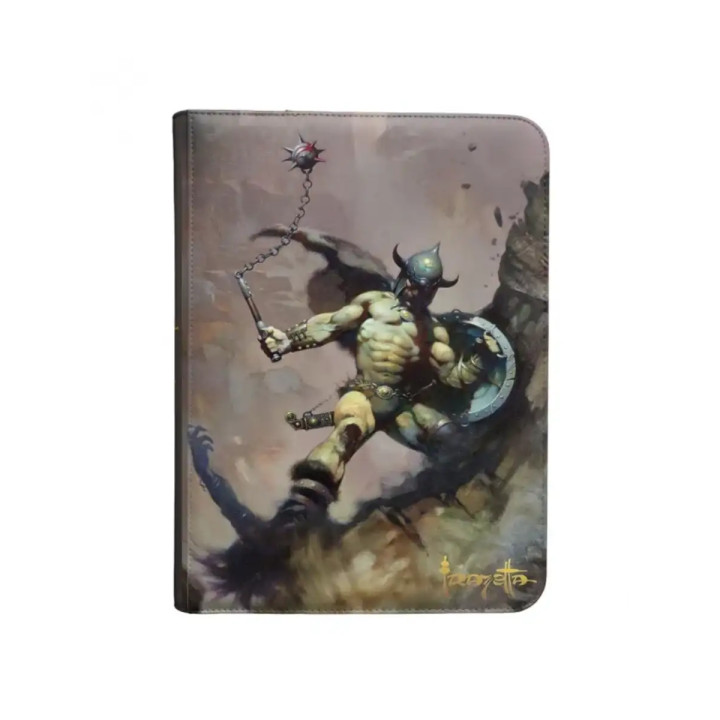 9 Pocket Zippered Pro Binder 360  Frazetta Ultra Pro