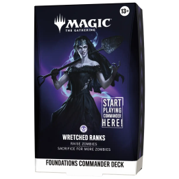 Wretched Ranks Foundations Commander Deck Magic The Gathering (Inglés)
