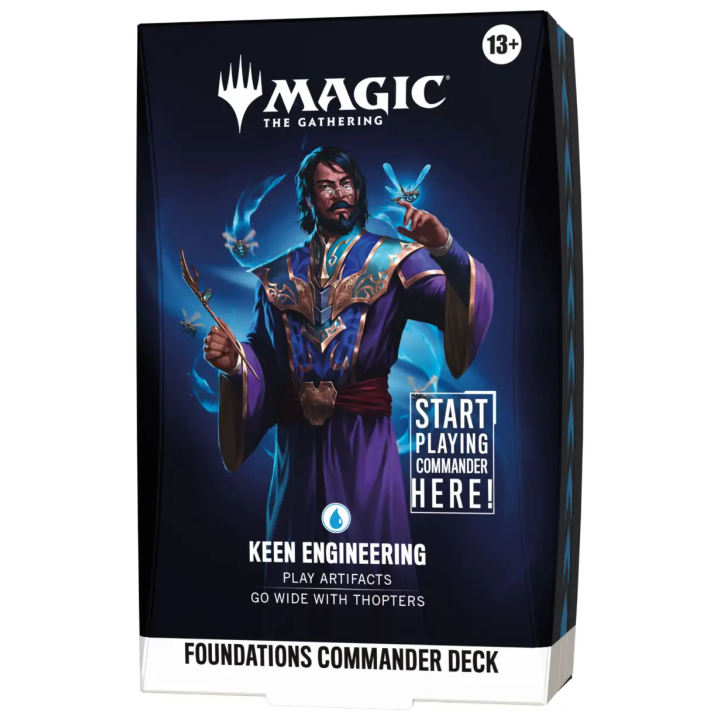 Foundations Commander Deck Keen Engineering
