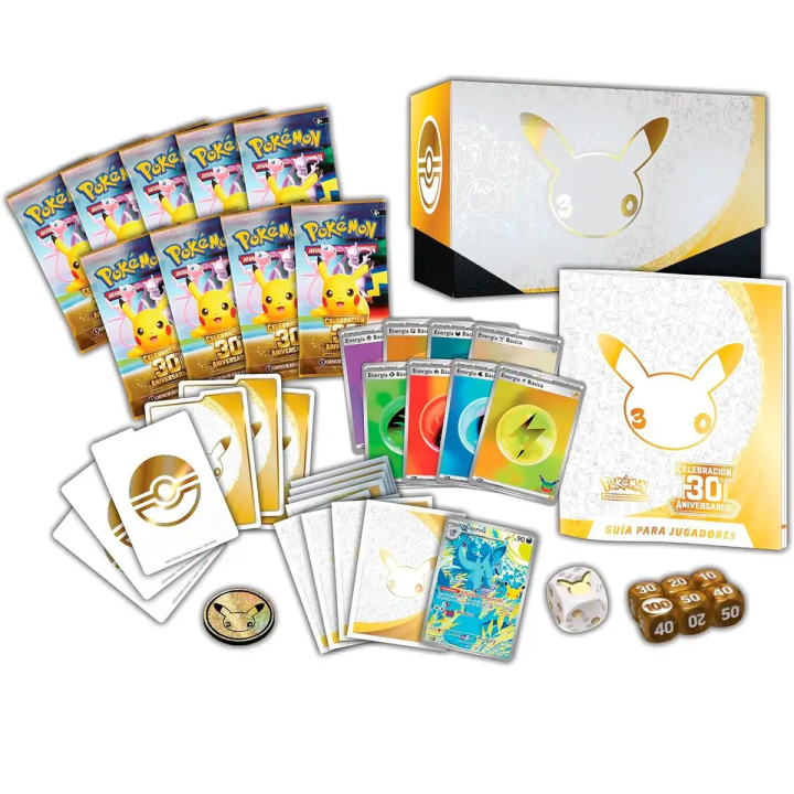 Caja Entrenador Élite 30 Aniversario Pokémon TCG (Español)