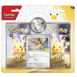 Blíster de 2 sobres de mejora de Celebración 30 Aniversario de JCC Pokémon (Español)