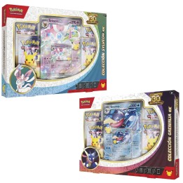 Colección Sylveon ex y colección Greninja ex de Celebración 30 Aniversario de JCC Pokémon (Español)