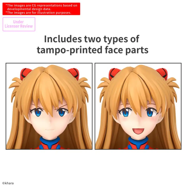 Asuka Shukinami Langley (Plug Suit Ver) 30mp Model Kit