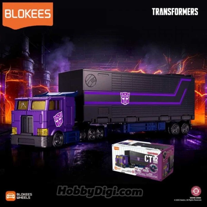 Optimus Prime CT02 Shattered Glass Blokees