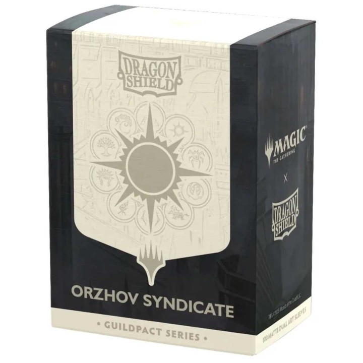 Orzhov Syndicate Guildpact Series Matte Dual Art 100 Sleeves Dragon Shield