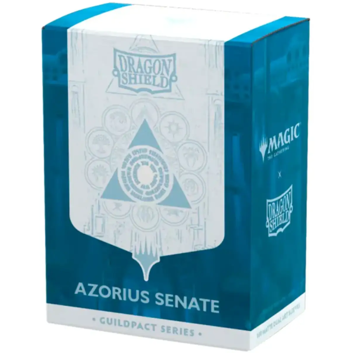 Azorius Senate Guildpact Series Matte Dual Art 100 Sleeves Dragon Shield