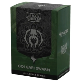 Golgari Swarm Guildpact Series Matte Dual Art 100 Sleeves Dragon Shield