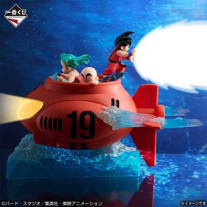 Son Goku Bulma & Krillin vs Red Ribbon Army Dragon Ball Ichibansho