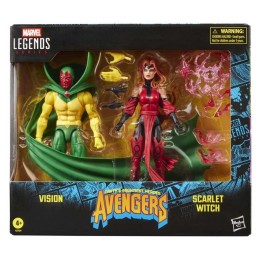 Pack de 2 Figuras Vision y Scarlet Witch Avengers Marvel Legends Series