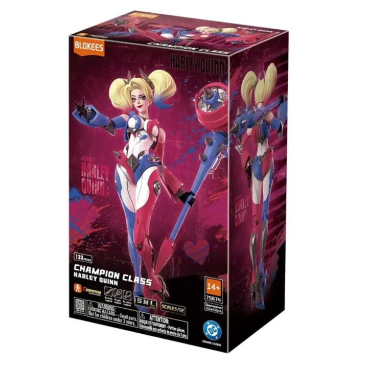 Harley Quinn Champion Class Blokees