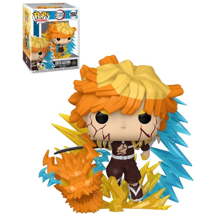 Funko Pop Zenitsu Agatsuma 2502 Demon Slayer ( Glow Chase Edition )