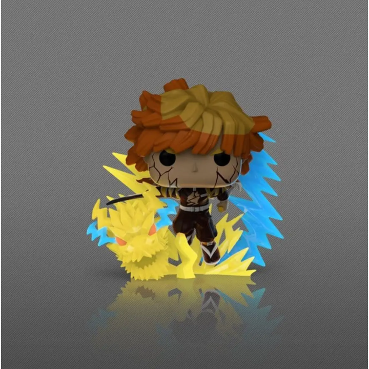 Funko Pop Zenitsu Agatsuma 2502 Demon Slayer ( Glow Chase Edition )
