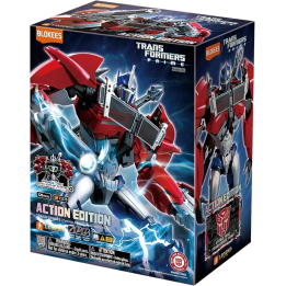 Optimus Prime Transformers Prime Model Kit Blokees