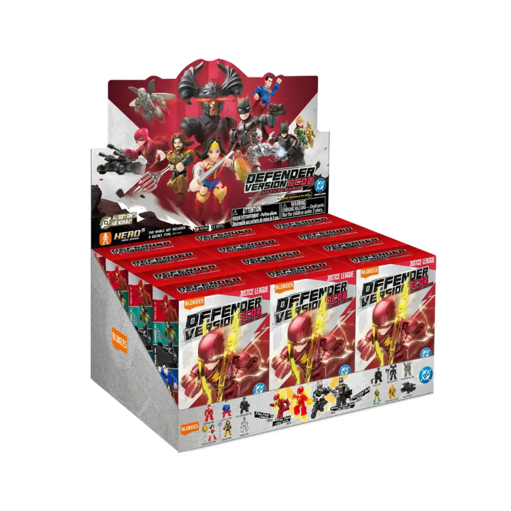 Caja Completa Justice League DC02 Defender Version Justice League Blokees