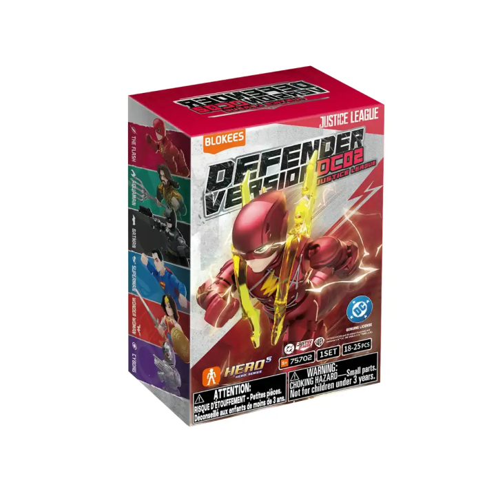 Caja Completa Justice League DC02 Defender Version Justice League Blokees