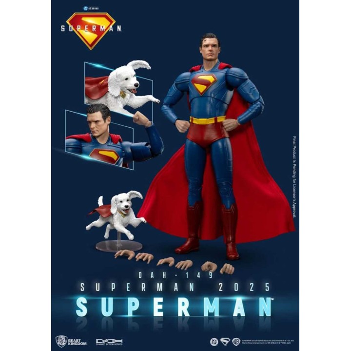 Superman & Krypto - Superman (2025) Beast Kingdom