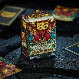 Dragonfall 2026 100 Standard Size Art Sleeves Matte Dragon Shield