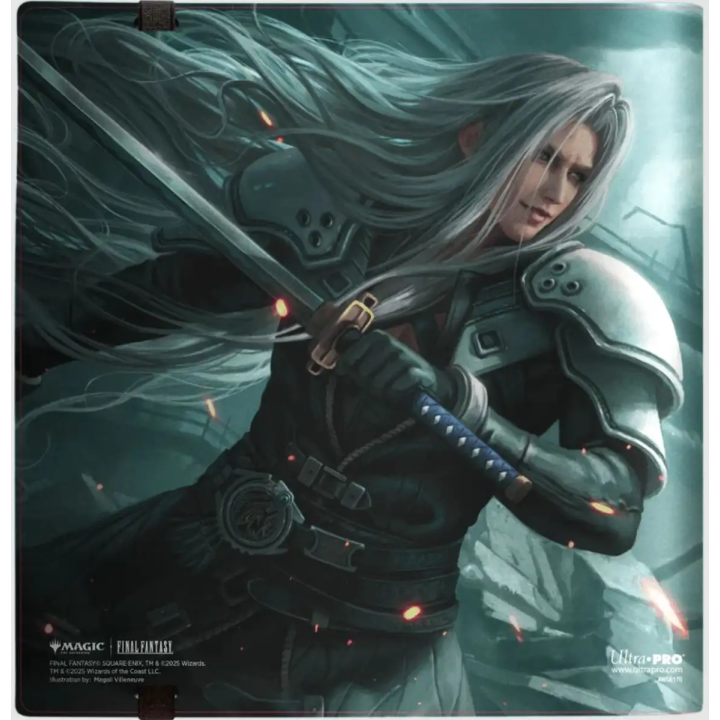 Cloud / Sephirot Pro Binder 24 Pocket Pages Final Fantasy Magic The Gathering Ultra Pro