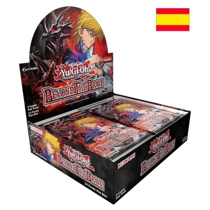 Caja de Sobres Mas Allá de la Valentía Yu Gi Oh (Castellano)