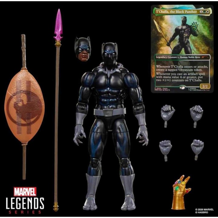 Black Panther Marvel Legend Series x Magic The Gathering