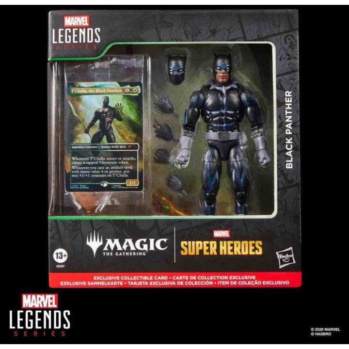 Black Panther Marvel Legend Series x Magic The Gathering